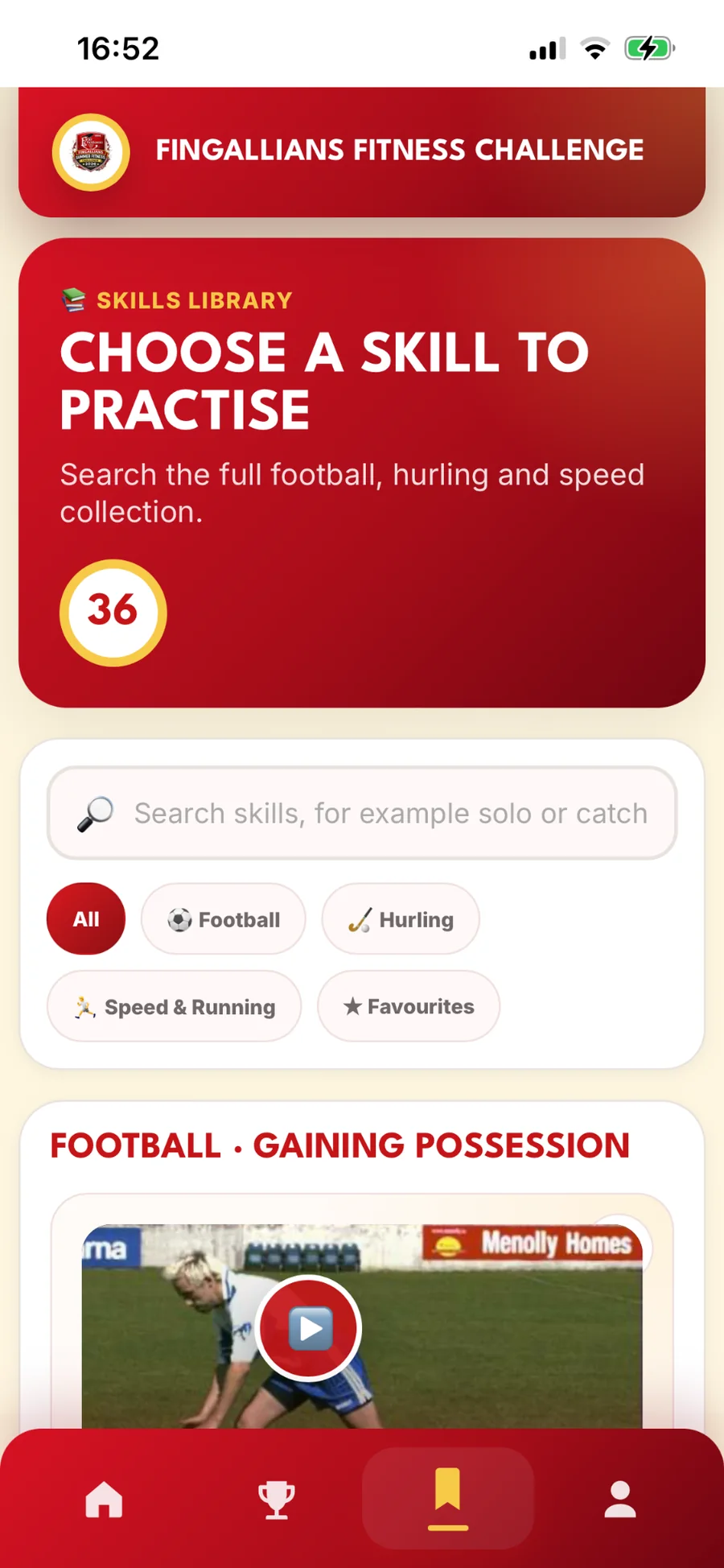 Spraoi Challenge skills library